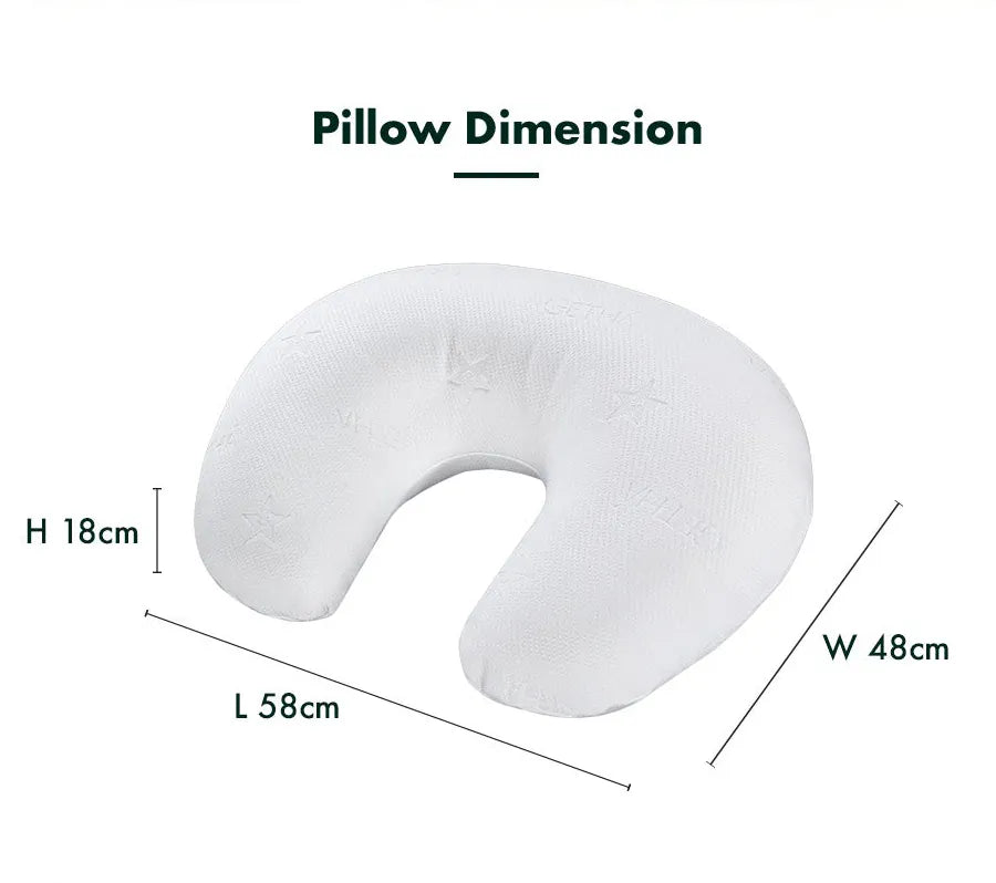 [Applicable to newborns and above] Multifunctional natural latex nursing pillow