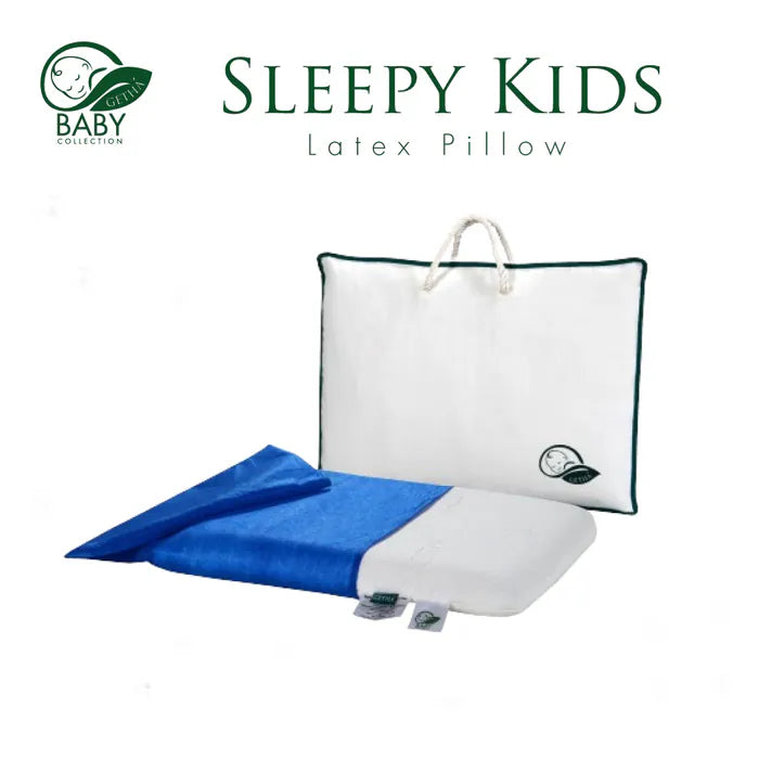 [Suitable for 2-5 years old] Toddler sleeping latex pillow