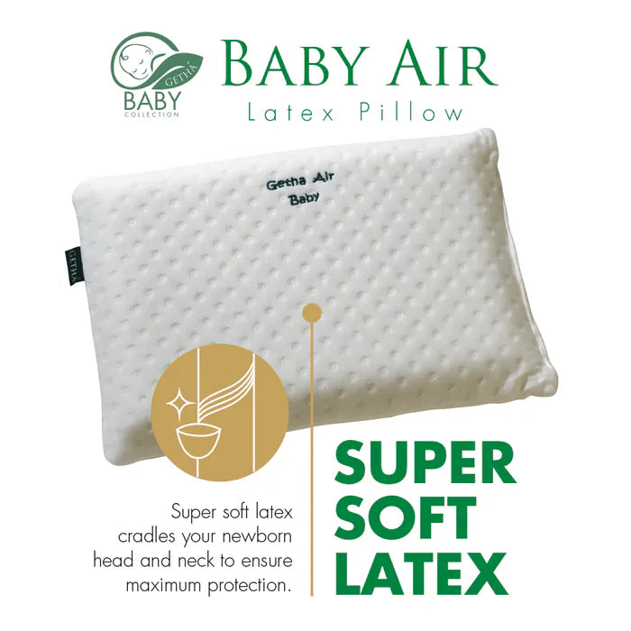 [Suitable for 6 months and above] Baby breathable latex pillow