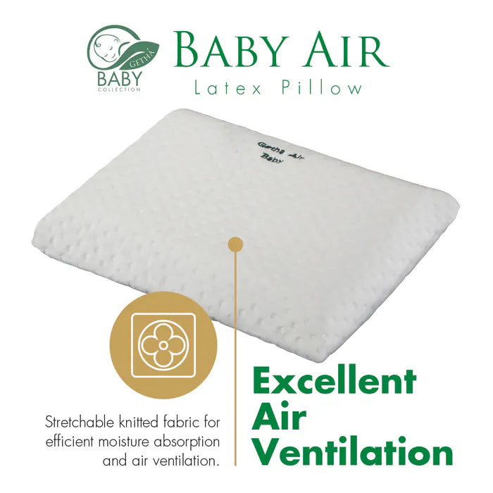 [Suitable for 6 months and above] Baby breathable latex pillow