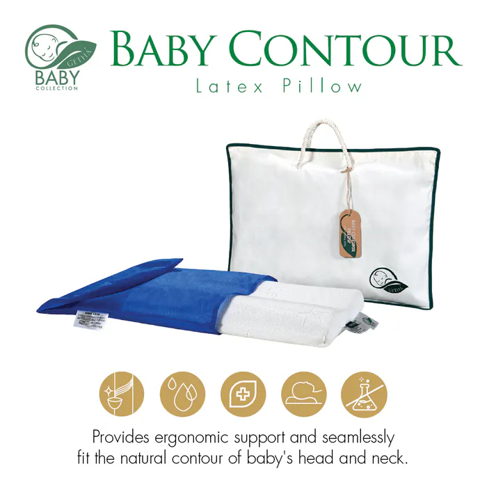 [Applicable to 6 months and above] Infant Engineering Latex Pillow