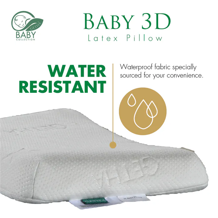 [Applicable to 6 months and above] Baby 3D Latex Pillow