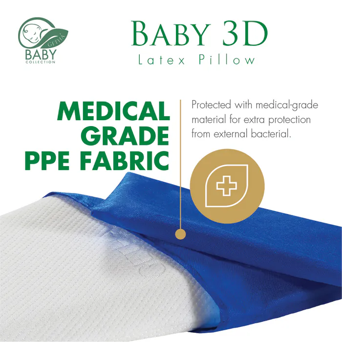 [Applicable to 6 months and above] Baby 3D Latex Pillow