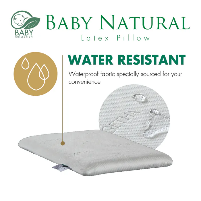 [Suitable for 6 months and above] Baby Latex Flat Pillow