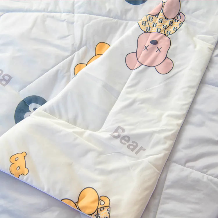 -5℃ children's cooling quilt (children's cartoon cooling quilt, antibacterial and anti-mite, moisture wicking)