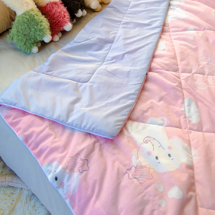 -5℃ children's cooling quilt (children's cartoon cooling quilt, antibacterial and anti-mite, moisture wicking)