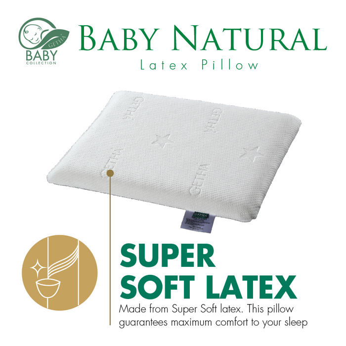 Getha 100% natural latex baby pillow