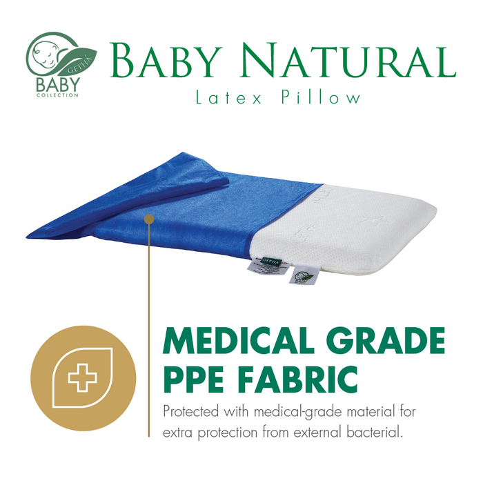 Getha 100% natural latex baby pillow