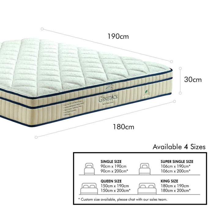 Genetics 100 latex mattress